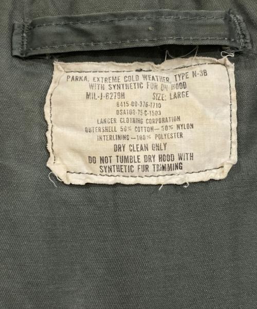 US ARMY（ユーエスアーミー）US ARMY (ユーエスアーミー) N-3Bタイプコート グリーン サイズ:Lの古着・服飾アイテム