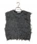 COLLAGE GALLARDAGALANTE（コラージュ ガリャルダガランテ）の古着「ブークレー起毛ベスト」｜グレー