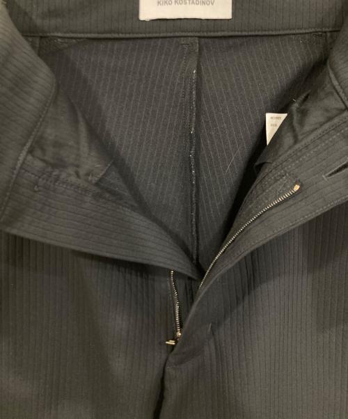 KIKO KOSTADINOV（キコ・コスタディノフ）KIKO KOSTADINOV (キコ・コスタディノフ) ANTHARAS WIDE TROUSERS ブラック サイズ:46の古着・服飾アイテム