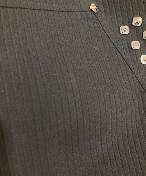 KIKO KOSTADINOV（キコ・コスタディノフ）KIKO KOSTADINOV (キコ・コスタディノフ) ANTHARAS WIDE TROUSERS ブラック サイズ:46の古着・服飾アイテム