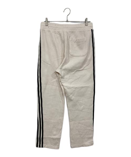 adidas（アディダス）adidas (アディダス) ワッフル ベッケンバウアー トラックパンツ アイボリー サイズ:XLの古着・服飾アイテム