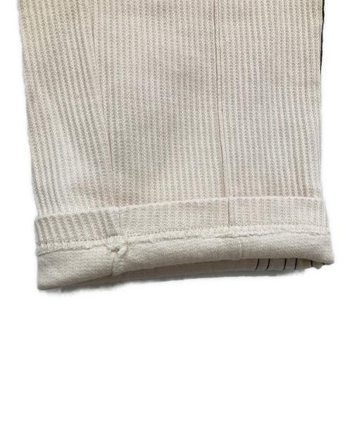 adidas（アディダス）adidas (アディダス) ワッフル ベッケンバウアー トラックパンツ アイボリー サイズ:XLの古着・服飾アイテム