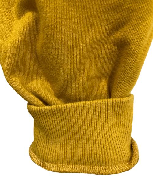 KEBOZ（ケボズ）KEBOZ (ケボズ) バッグ刺繍ロゴパーカー イエロー サイズ:Lの古着・服飾アイテム