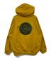 KEBOZ (ケボズ) バッグ刺繍ロゴパーカー イエロー サイズ:L：5000円