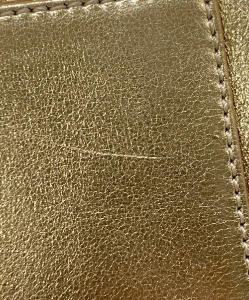 J&M DAVIDSON（ジェイ＆エム デヴィッドソン）J&M DAVIDSON (ジェイ＆エム デヴィッドソン) 2WAYバッグ ゴールドの古着・服飾アイテム