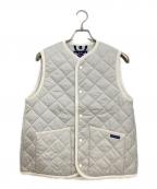 LAVENHAMラベンハム）の古着「キルティングベスト」｜グレー