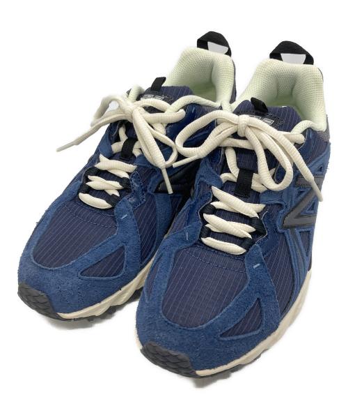 NEW BALANCE（ニューバランス）NEW BALANCE (ニューバランス) ローカットスニーカー ネイビー サイズ:SIZE 25.5cmの古着・服飾アイテム