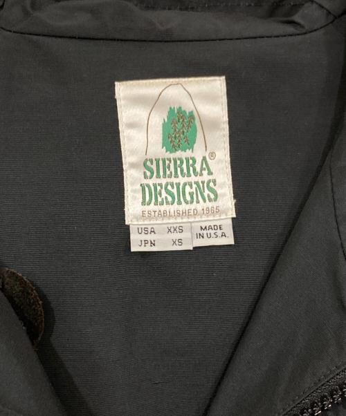 SIERRA DESIGNS（シエラデザインズ）SIERRA DESIGNS (シエラデザインズ) マウンテンショートパーカー ブラック サイズ:XSの古着・服飾アイテム