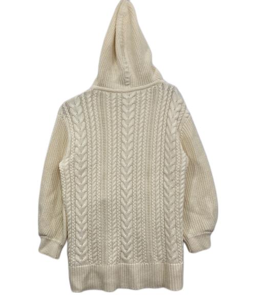 GRACE CONTINENTAL（（グレースコンチネンタル）GRACE CONTINENTAL (（グレースコンチネンタル) フードニット アイボリー サイズ:36の古着・服飾アイテム