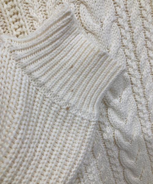 GRACE CONTINENTAL（（グレースコンチネンタル）GRACE CONTINENTAL (（グレースコンチネンタル) フードニット アイボリー サイズ:36の古着・服飾アイテム