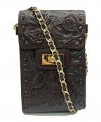 Carving Tribesカービングトライブス）の古着「ChainMiniBag23S/ショルダーバッグ」｜ボルドー