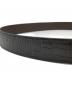 中古・古着 BLACK LABEL CRESTBRIDGE (ブラックレーベル クレストブリッジ) リバーシブル型押しレザーベルト ブラック：10000円