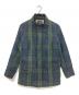 BROOKS BROTHERS（ブルックスブラザーズ）の古着「チェックオイルドコート」｜ネイビー