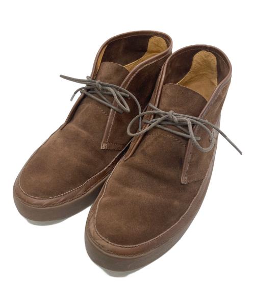 viento americano（ヴィエントアメリカーノ）viento americano (ヴィエントアメリカーノ) FLOATER CHUKKA BOOT ブラウン サイズ:40の古着・服飾アイテム