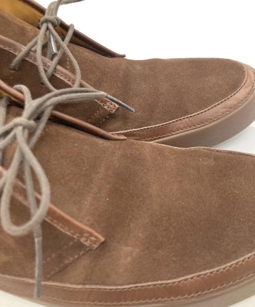 viento americano（ヴィエントアメリカーノ）viento americano (ヴィエントアメリカーノ) FLOATER CHUKKA BOOT ブラウン サイズ:40の古着・服飾アイテム