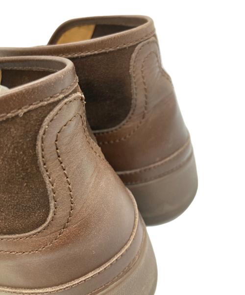 viento americano（ヴィエントアメリカーノ）viento americano (ヴィエントアメリカーノ) FLOATER CHUKKA BOOT ブラウン サイズ:40の古着・服飾アイテム