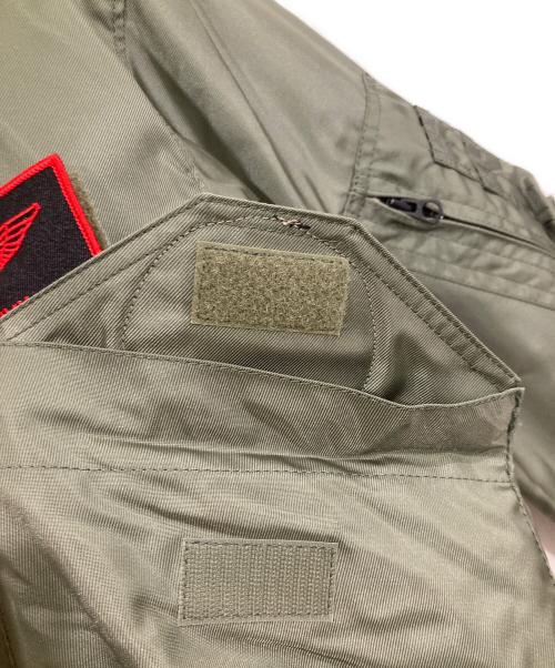 HOUSTON（ヒューストン）HOUSTON (ヒューストン) CWU-36Pフライトジャケット カーキ サイズ:Ⅿの古着・服飾アイテム