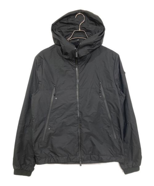 MONCLER（モンクレール）MONCLER (モンクレール) フーデッドナイロンジャケット ブラック サイズ:2の古着・服飾アイテム