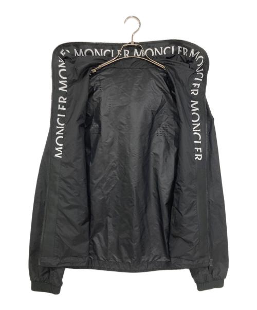 MONCLER（モンクレール）MONCLER (モンクレール) フーデッドナイロンジャケット ブラック サイズ:2の古着・服飾アイテム