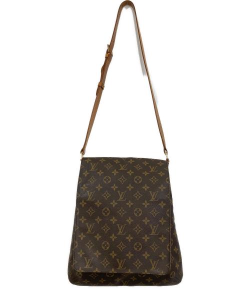 LOUIS VUITTON（ルイ ヴィトン）LOUIS VUITTON (ルイ ヴィトン) ショルダーバッグ/ミュゼット/モノグラム ブラウンの古着・服飾アイテム