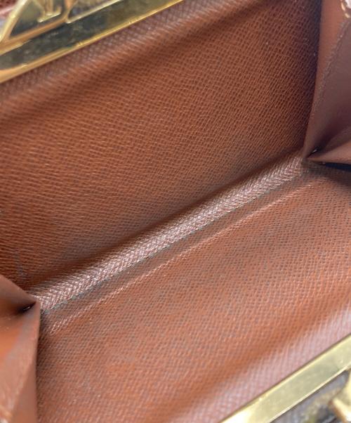 LOUIS VUITTON（ルイ ヴィトン）LOUIS VUITTON (ルイ ヴィトン) がま口財布 ブラウンの古着・服飾アイテム