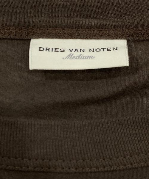 DRIES VAN NOTEN（ドリスヴァンノッテン）DRIES VAN NOTEN (ドリスヴァンノッテン) 長袖カットソー ブラウン サイズ:Mの古着・服飾アイテム