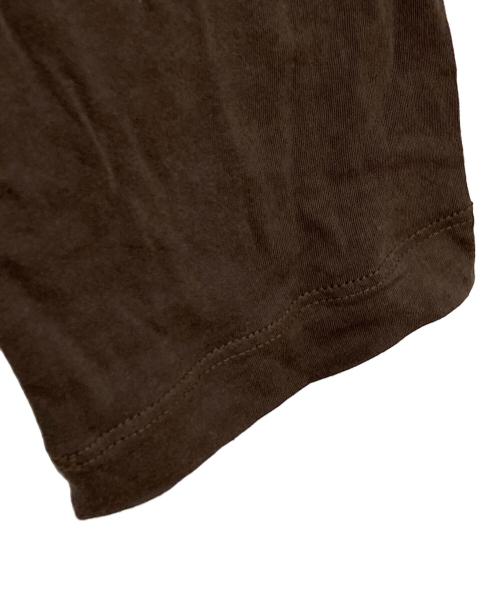 DRIES VAN NOTEN（ドリスヴァンノッテン）DRIES VAN NOTEN (ドリスヴァンノッテン) 長袖カットソー ブラウン サイズ:Mの古着・服飾アイテム