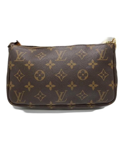 LOUIS VUITTON（ルイ ヴィトン）LOUIS VUITTON (ルイ ヴィトン) ショルダーポーチ ブラウンの古着・服飾アイテム