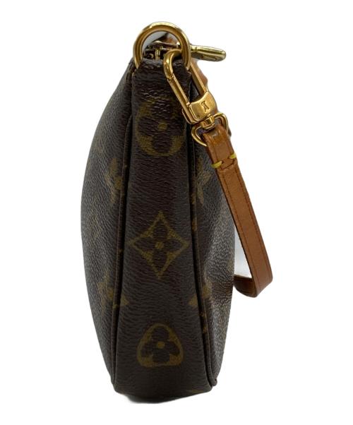 LOUIS VUITTON（ルイ ヴィトン）LOUIS VUITTON (ルイ ヴィトン) ショルダーポーチ/モノグラム/ポシェット・アクセソワール ブラウンの古着・服飾アイテム