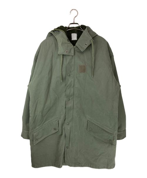 French Army（フレンチアーミー）French Army (フレンチアーミー) F-1 HBTフィールドパーカー グリーン サイズ:Lの古着・服飾アイテム