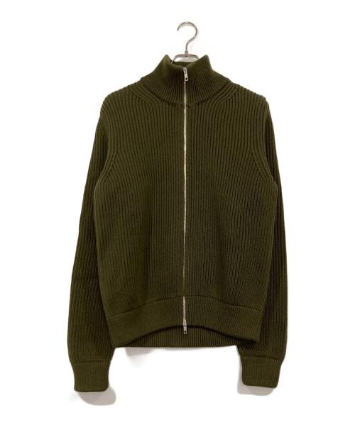 Maison Margiela（メゾンマルジェラ）Maison Margiela (メゾンマルジェラ) ドライバーズニット カーキ サイズ:Mの古着・服飾アイテム