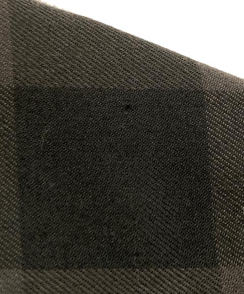 sacai（サカイ）sacai (サカイ) ドローコードバッファローチェックシャツジャケット グレー サイズ:2の古着・服飾アイテム