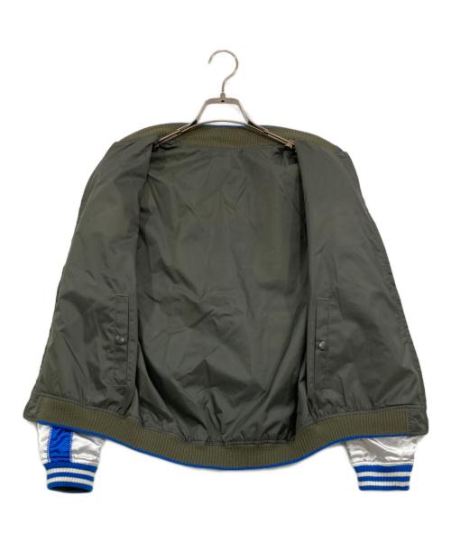 VANQUISH（ヴァンキッシュ）VANQUISH (ヴァンキッシュ) 渋谷スカジャン ブルー サイズ:Sの古着・服飾アイテム