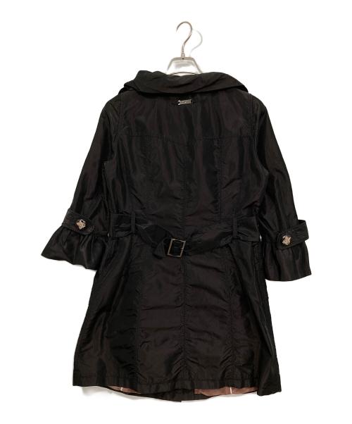 伊太利屋 GK（イタリヤ）伊太利屋 GK (イタリヤ) フリルコート ブラック サイズ:9の古着・服飾アイテム
