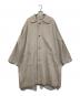 HANORU（ハノル）の古着「コットンリネンコート」｜ベージュ