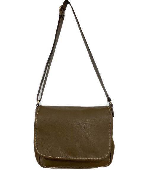 土屋鞄（ツチヤカバン）土屋鞄 (ツチヤカバン) トーンオイルヌメ ショルダーバッグ ダークグリーンの古着・服飾アイテム