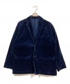 Porter Classicポータークラシック）の古着「CORDUROY CLASSIC JACKET」｜ネイビー