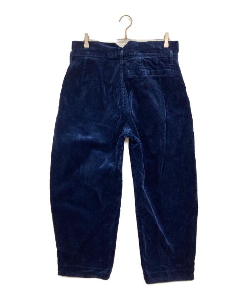 Porter Classic（ポータークラシック）Porter Classic (ポータークラシック) CORDUROY CLASSIC PANTS ネイビー サイズ:Ⅿの古着・服飾アイテム