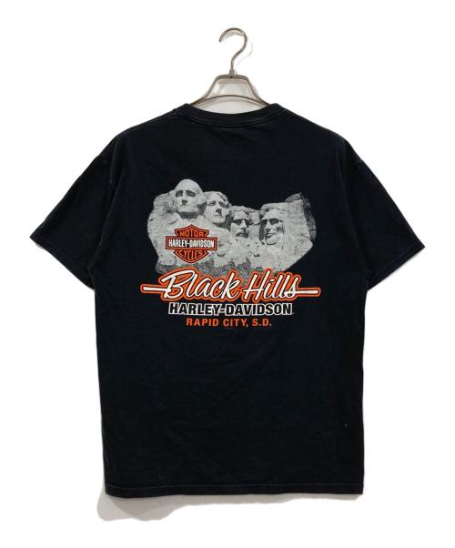 HARLEY-DAVIDSON（ハーレーダビッドソン）HARLEY-DAVIDSON (ハーレーダビッドソン) プリントTシャツ ブラック サイズ:Lの古着・服飾アイテム