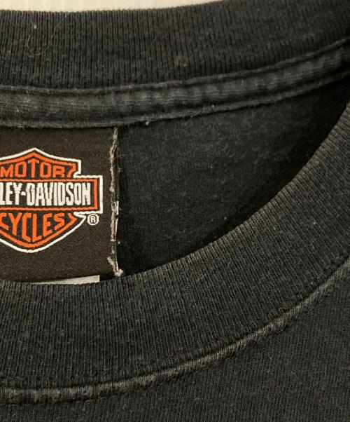 HARLEY-DAVIDSON（ハーレーダビッドソン）HARLEY-DAVIDSON (ハーレーダビッドソン) プリントTシャツ ブラック サイズ:Lの古着・服飾アイテム