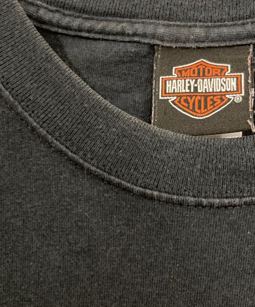 HARLEY-DAVIDSON（ハーレーダビッドソン）HARLEY-DAVIDSON (ハーレーダビッドソン) プリントTシャツ ブラック サイズ:Lの古着・服飾アイテム