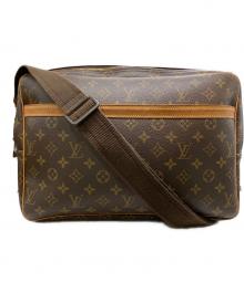 LOUIS VUITTON（ルイ ヴィトン）の古着「ショルダーバッグ/リポーターGM/モノグラム」｜ブラウン