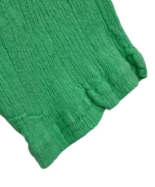 HaaT（ハート）Haat (ハート イッセイ ミヤケ) プリーツワンピース グリーン サイズ:2の古着・服飾アイテム