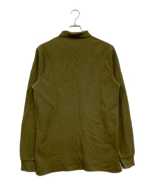 POLO RALPH LAUREN（ポロ・ラルフローレン）POLO RALPH LAUREN (ポロ・ラルフローレン) 長袖ポロシャツ グリーン サイズ:Mの古着・服飾アイテム