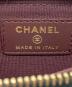 中古・古着 CHANEL (シャネル) マトラッセジップコインケース ブラック：80000円