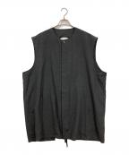 SUBLATIONSサブレーションズ）の古着「2WAY LONG VEST」｜グレー