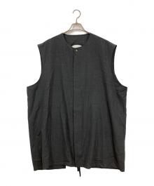 SUBLATIONS（サブレーションズ）の古着「2WAY LONG VEST」｜グレー