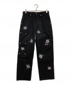 THUG CLUBサグ クラブ）の古着「Thug Pants」｜ブラック