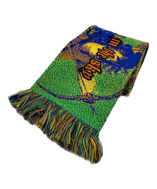 MONTMARTRE NEW YORK（モンマルトル ニューヨーク）Montmartre New York (モンマルトル ニューヨーク) SEDUCATION SCARF マルチカラーの古着・服飾アイテム