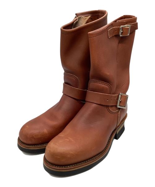 RED WING（レッドウィング）RED WING (レッドウィング) エンジニアブーツ ブラウン サイズ:US7Dの古着・服飾アイテム